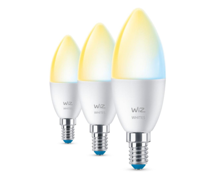 Inteligentne oświetlenie WiZ Wi-Fi BLE 40W C37 E14 927-65 TW 3CT/6 929002448733
